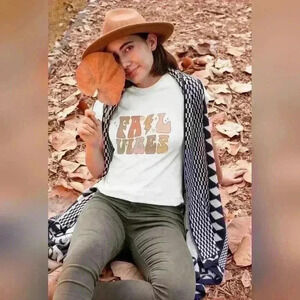 Nataly thyme fall vibes tee shirt